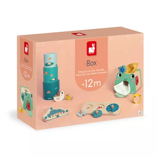 12 months Box - Designed to stimulate the senses