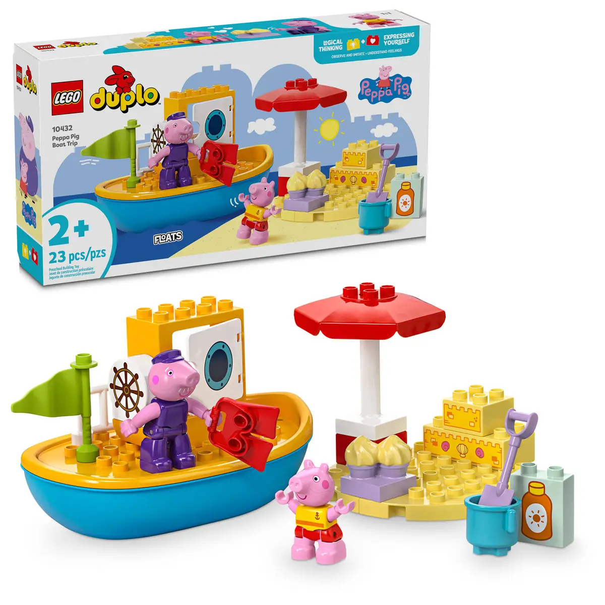 LEGO DUPLO Peppa Pig Boat Trip