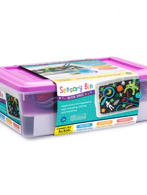 SENSORY BIN Outer Space