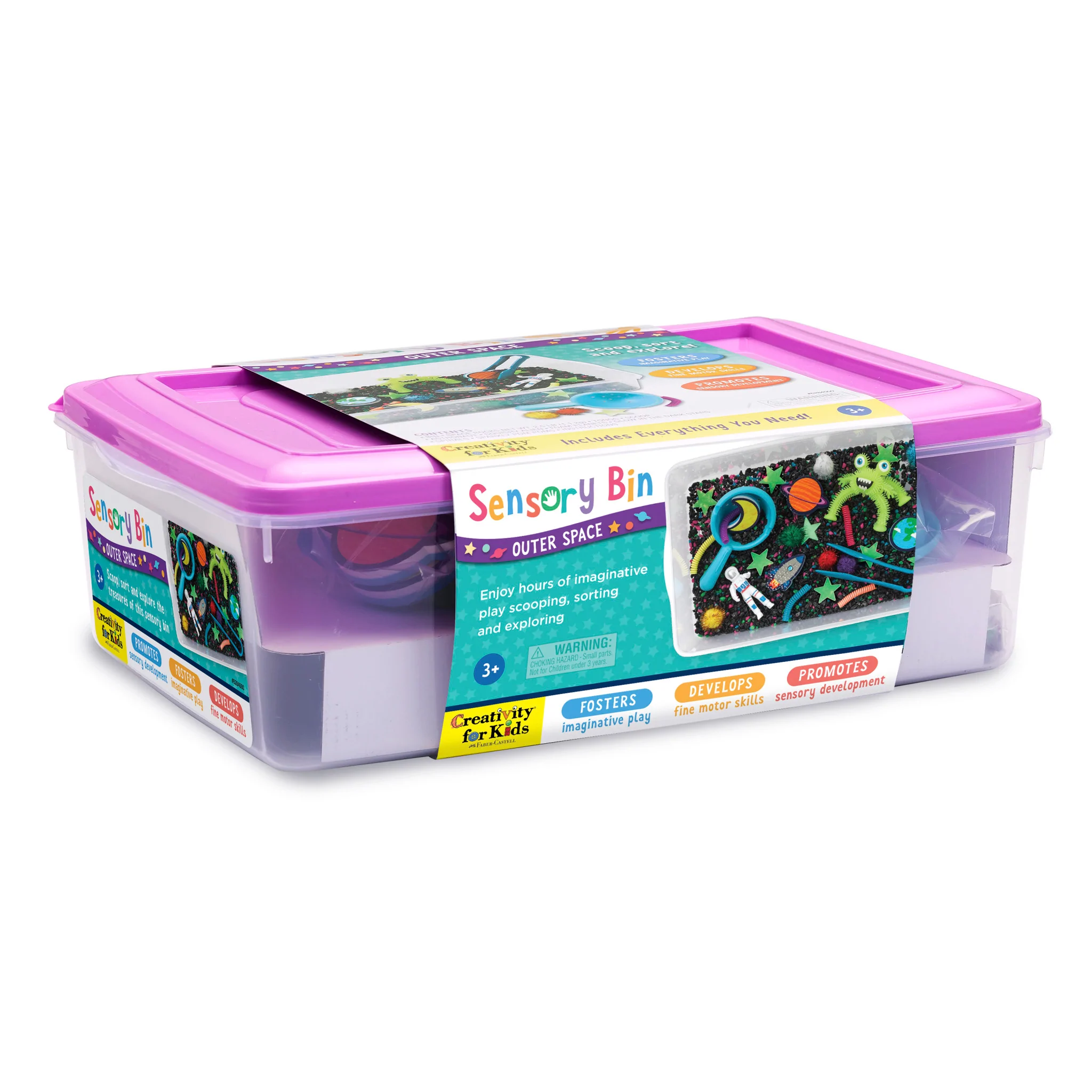 SENSORY BIN Outer Space