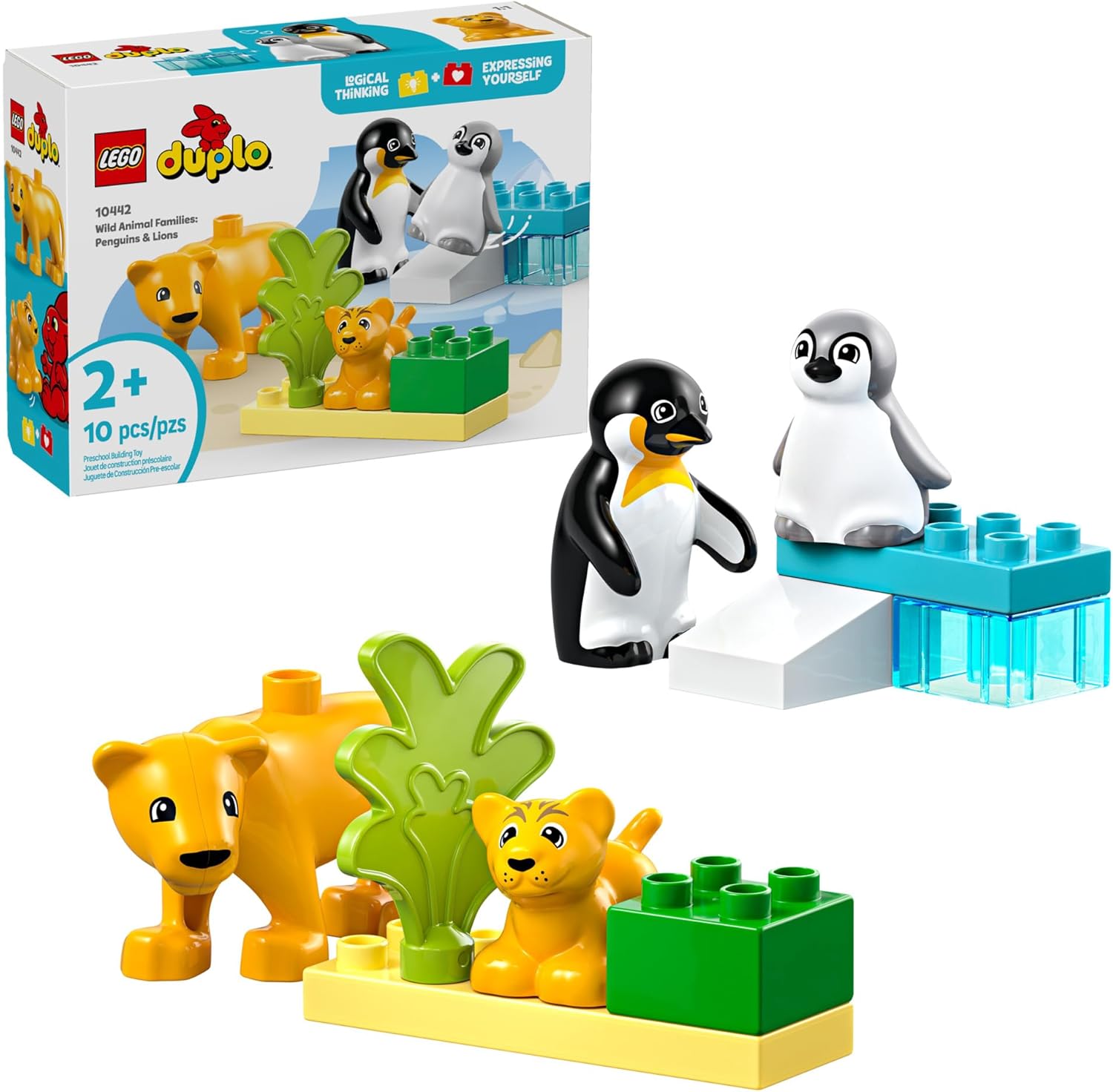 LEGO DUPLO “Wild Animal Families: Penguins & Lions”